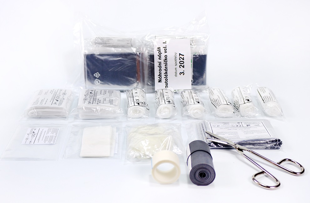 Náhradní náplň autolékárničky - vel. I